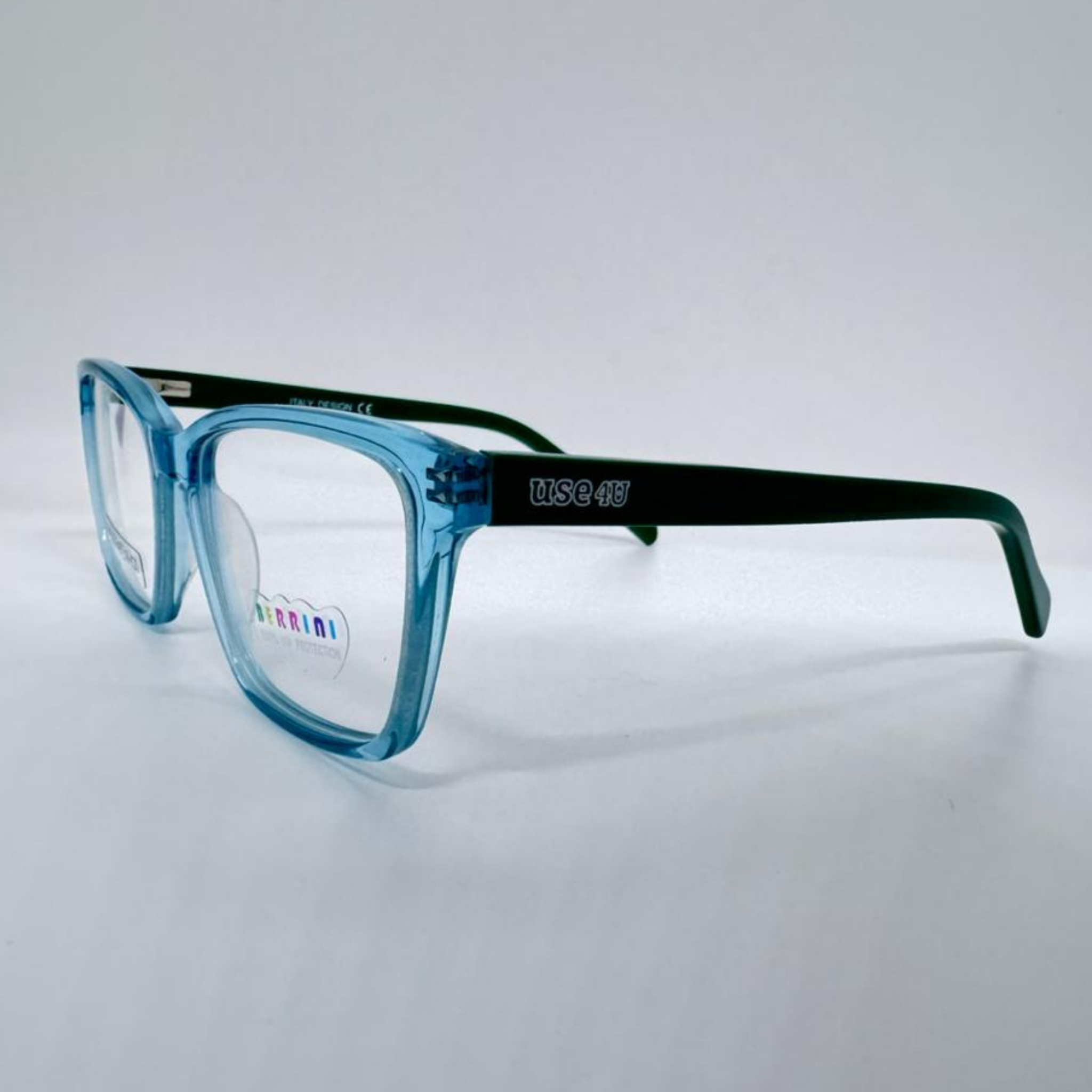 Armação | Light blue + preto