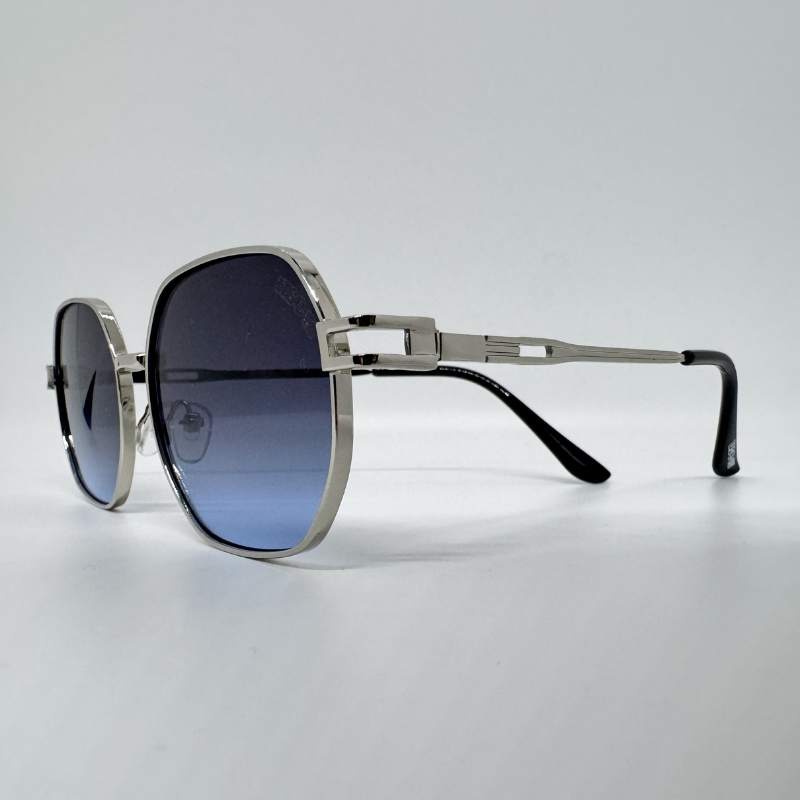 Hexagonal | Prateado Blue Ocean